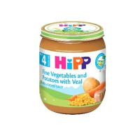 HIPP喜寶生機蔬菜小牛肉全餐125g