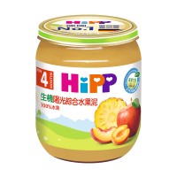 HIPP喜寶生機陽光綜合水果泥125g