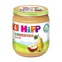 HIPP喜寶生機西洋梨蘋果泥125g