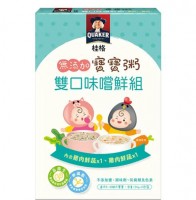 桂格無添加寶寶粥雙口味150g2入-豬+雞